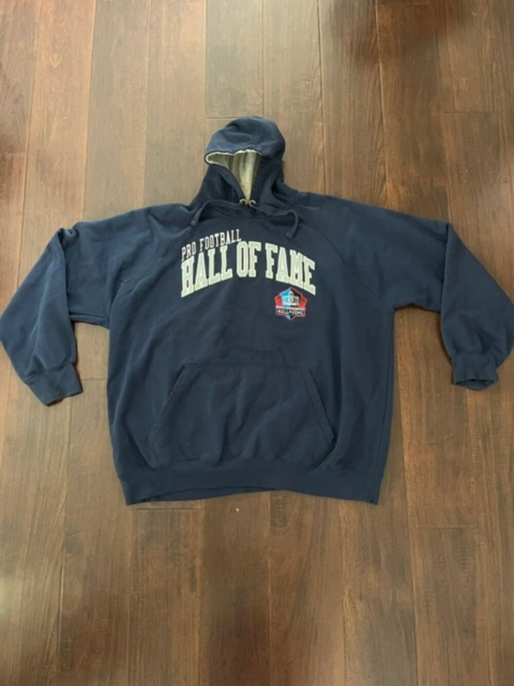 NFL Pro Football Hall of Fame Dark Blue Hoodie Sweatshirt 3XL